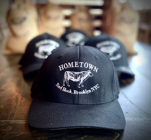 Hometown's Black Flex-fit Hat
