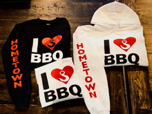Load image into Gallery viewer, I &quot;Heart&quot; BBQ Hoodie (white)
